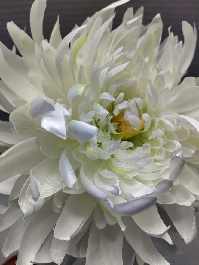 Artificial natural feel chrysanthemum stems WHITE