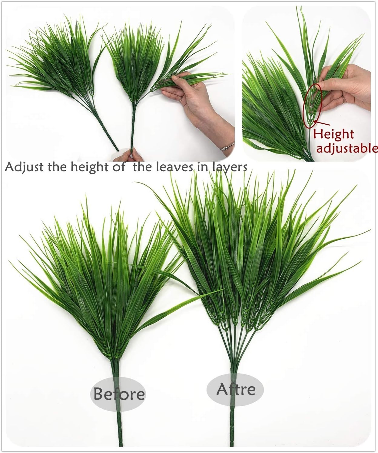 Durable UV Resistant Artificial Grass Plants – Stylish Decor for Every Occasion