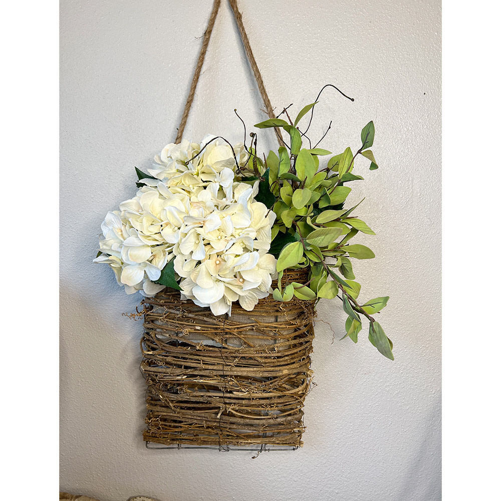 Front Door Hanging Fake Artificial Flower Wreath Garland for Wedding Home Decor