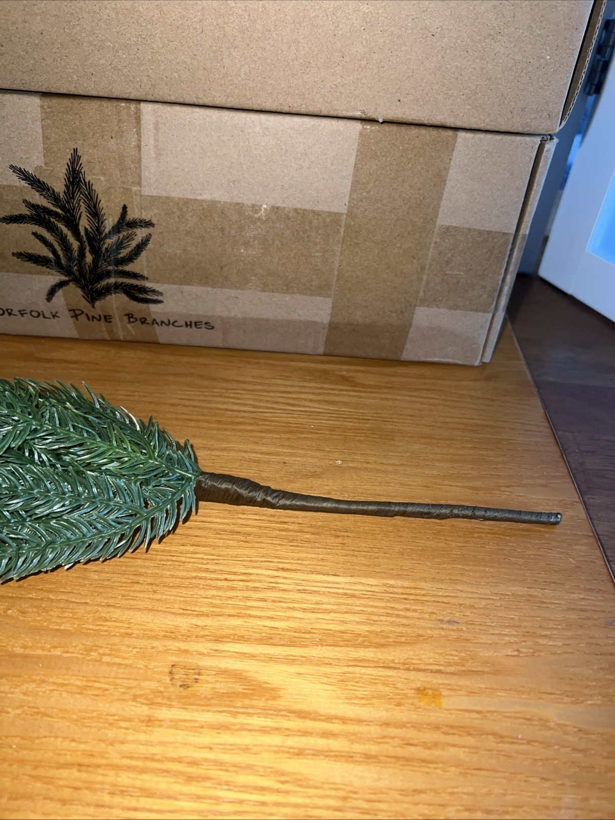 2 Boxes Norfolk Pine Branches Artificial New In Box