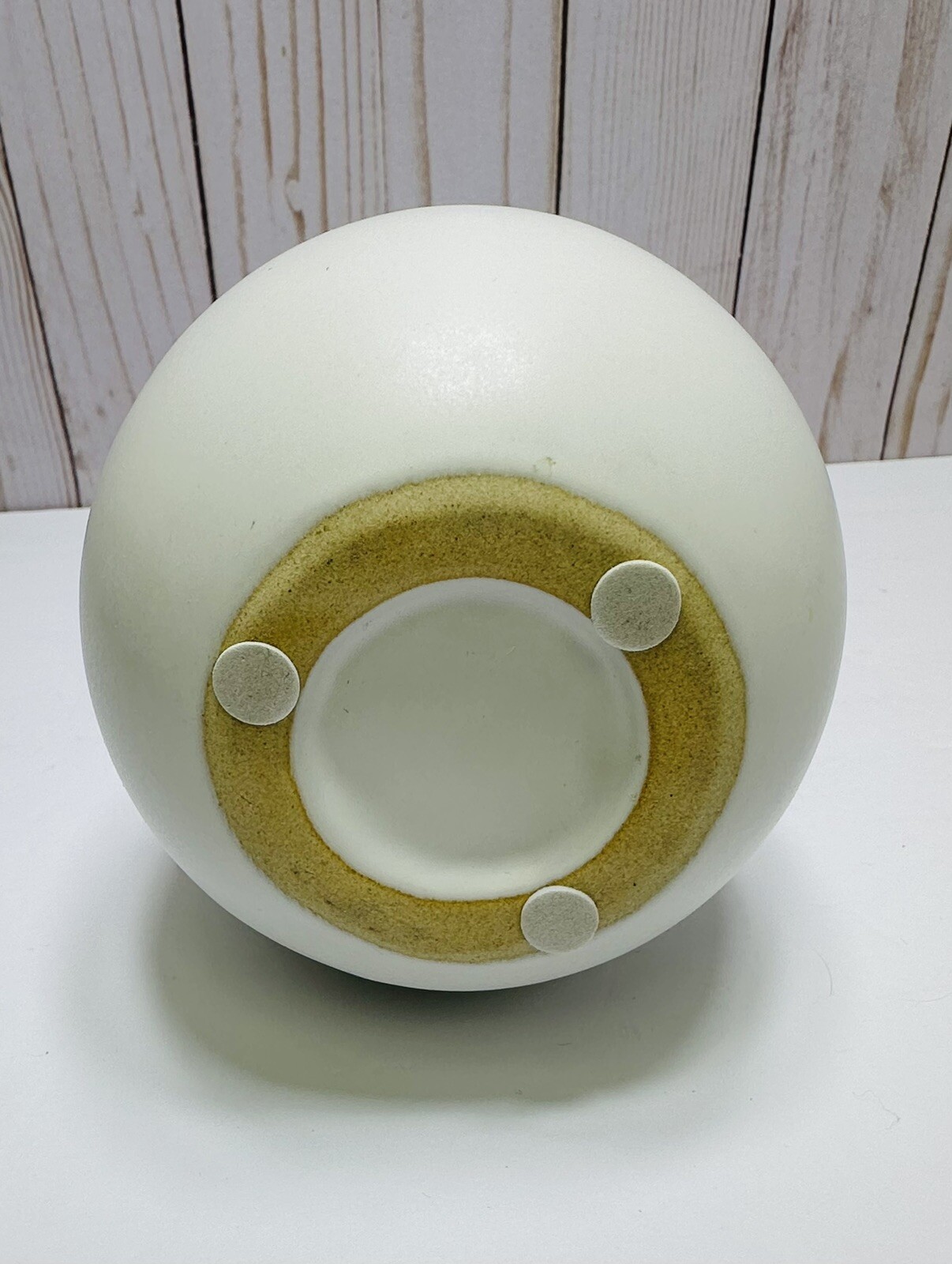 Farmhouse / Modern Decor New White Stoneware Vase, Home & Kitchen Decor