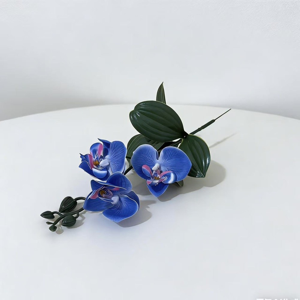 3D Orchid Bouquet Pressed Molded Texture Plastic Construction Table Centerpiece