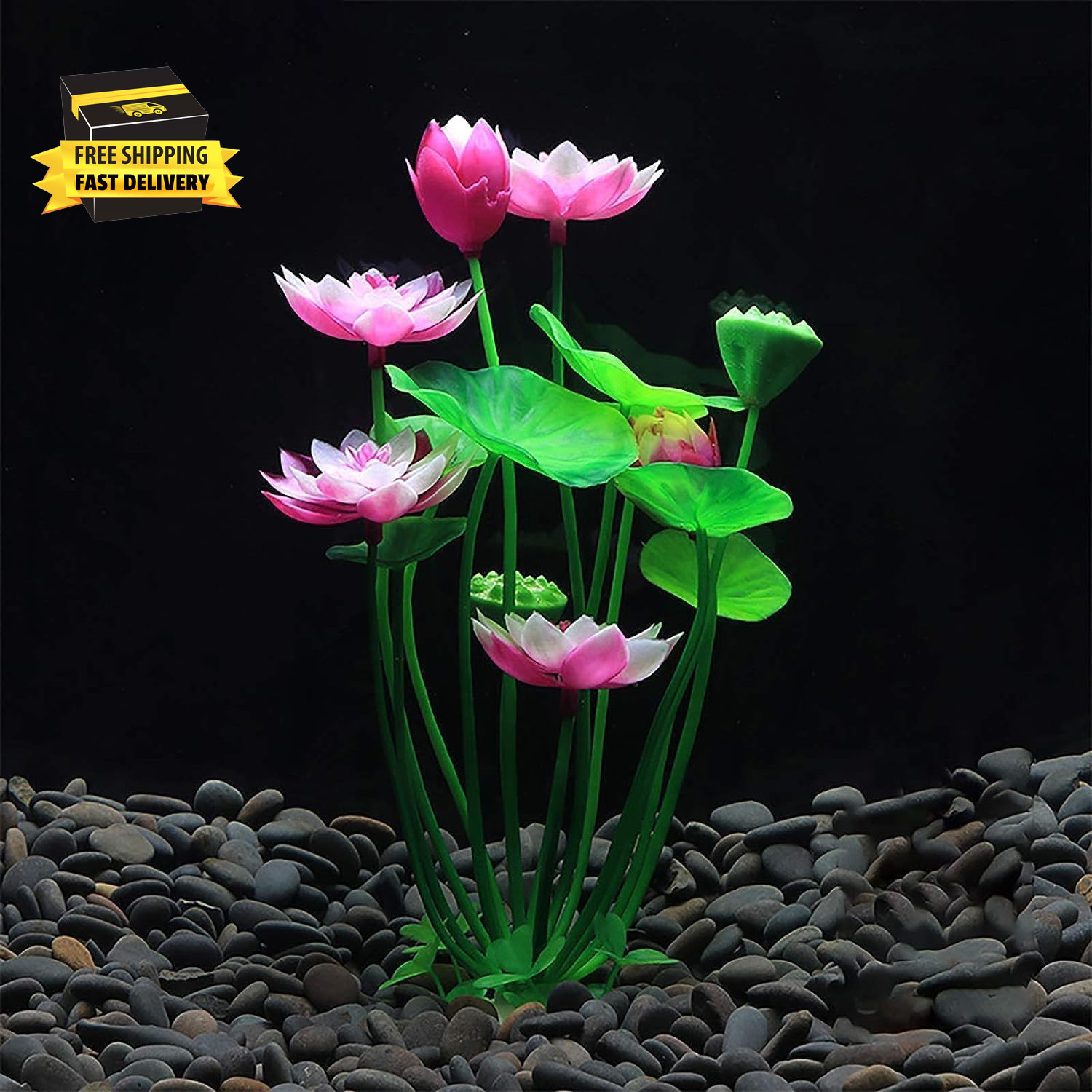 Artificial Water Plants, Aquatics Grass Flower Simulation Plastic Artificial Lot