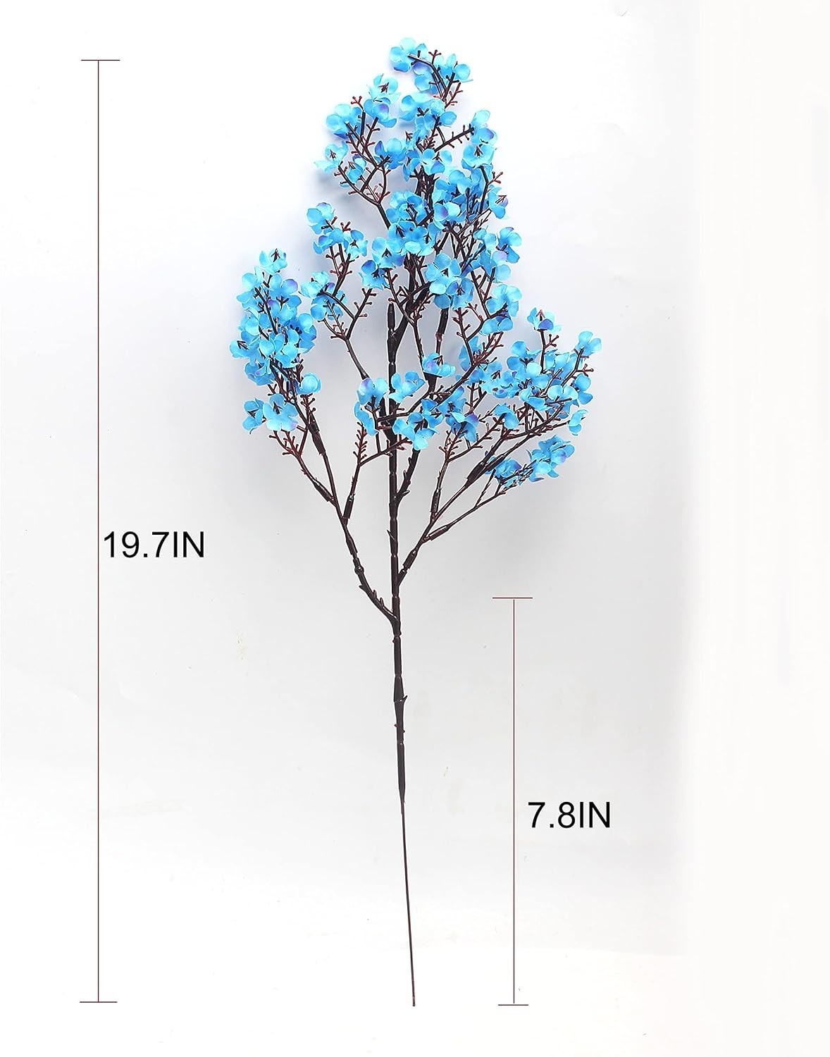 20pcs Baby’s Breath Artificial Flowers Bouquet – Blue