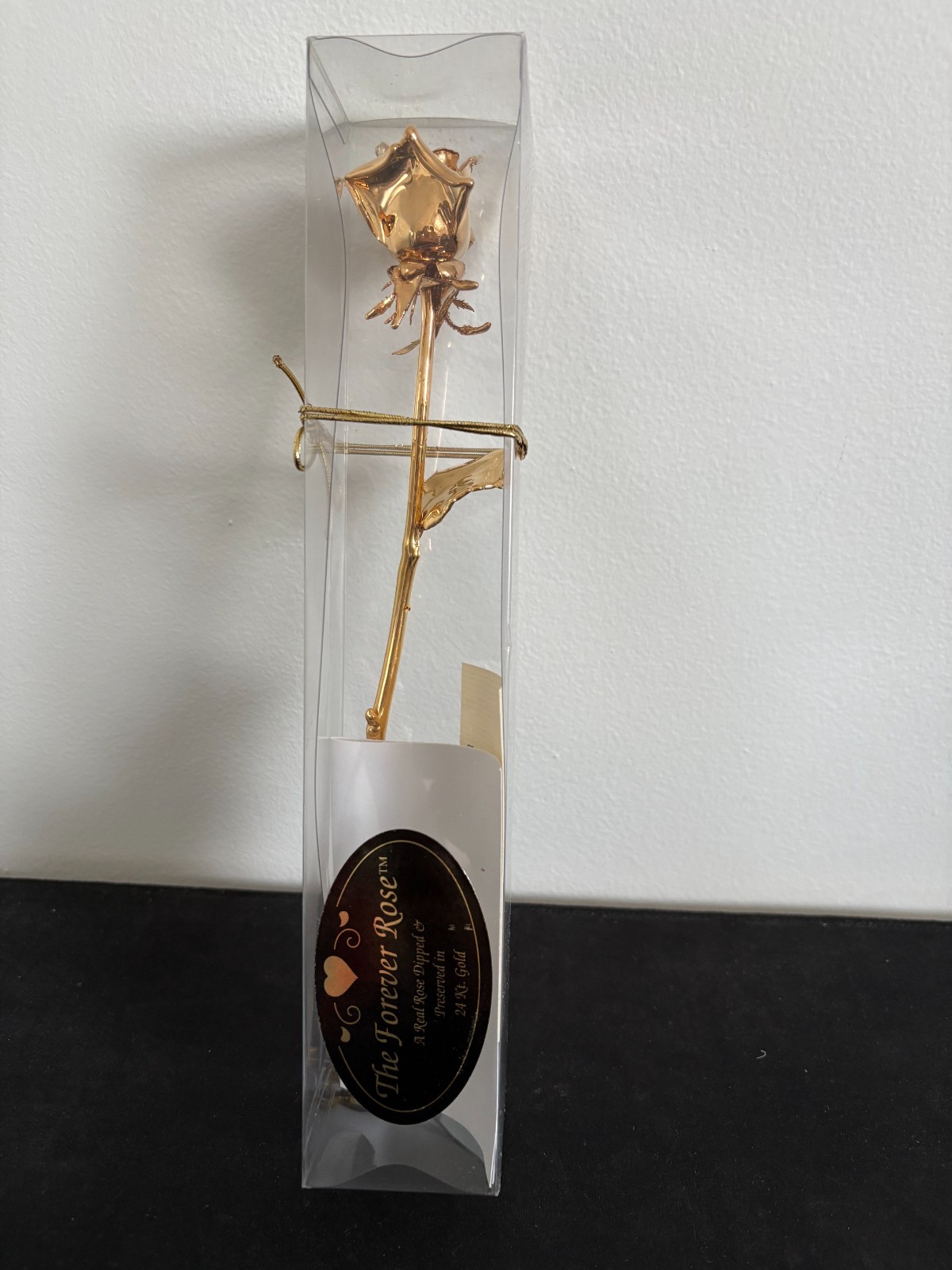 The Forever Rose ~ Real Rose Dipped & Preserved in 24 Kt. Gold