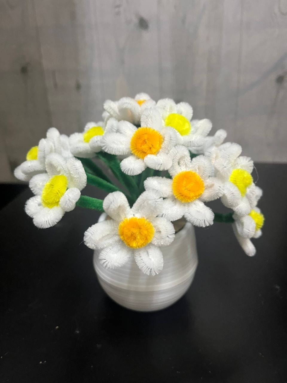 Pipe Cleaner Flowers Bouquet Handmade Twist Stick Bouquet Gift -ready stock
