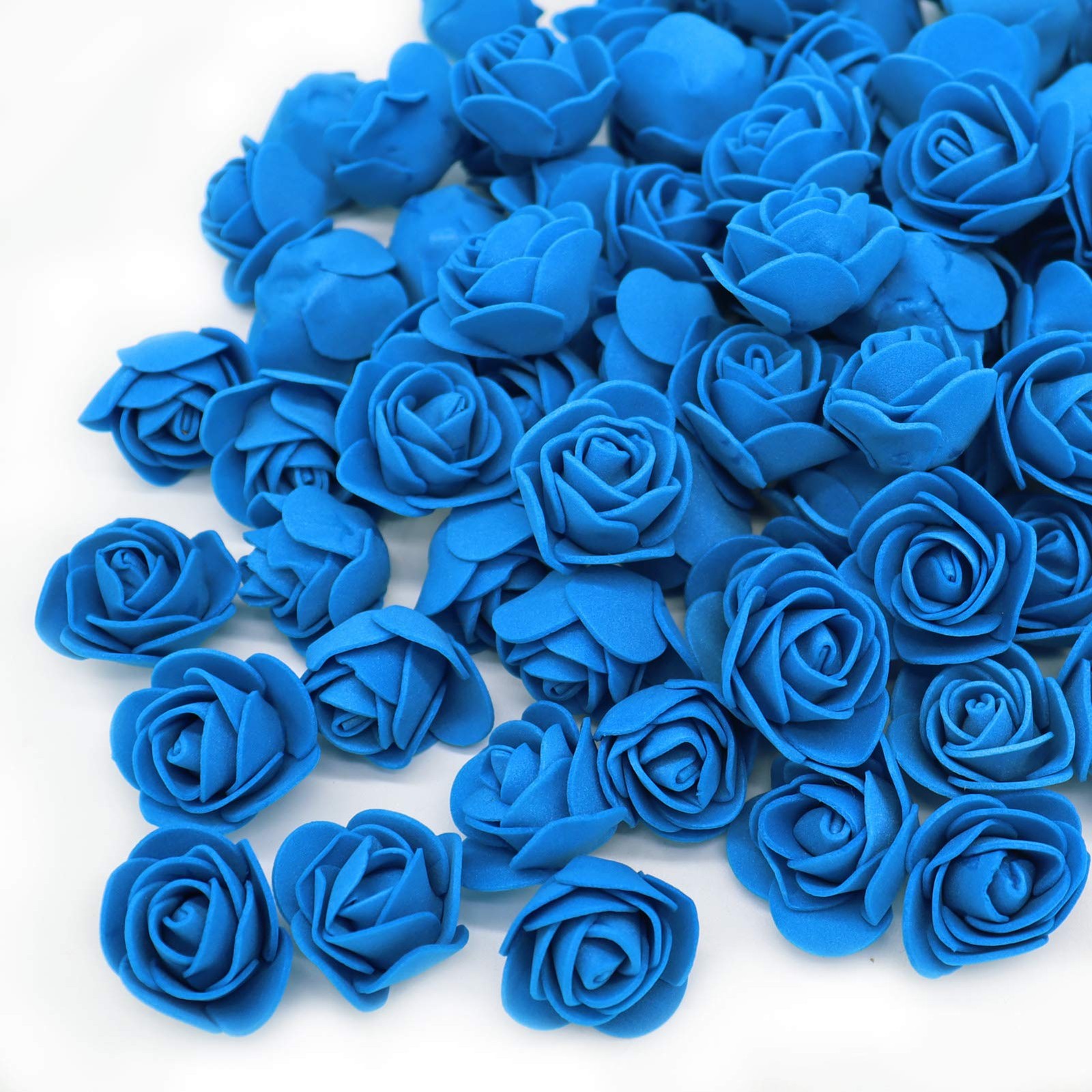 Artificial Flower 100PCS Mini Foam Rose for DIY Crafts Wedding Bouquets Baby …