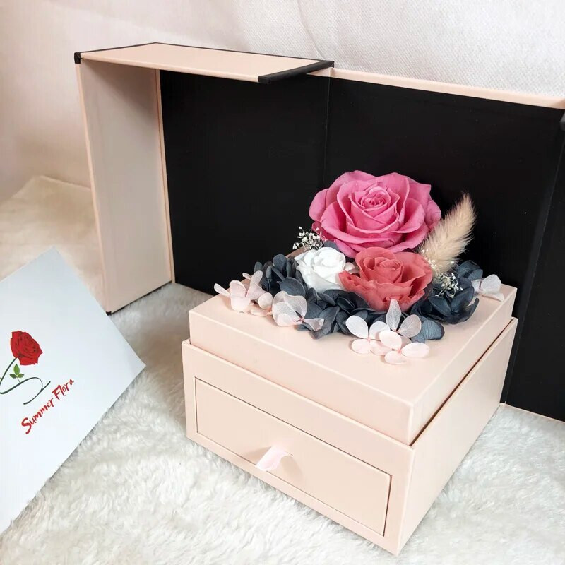 Preserved Flower Forever Eternal Rose Box