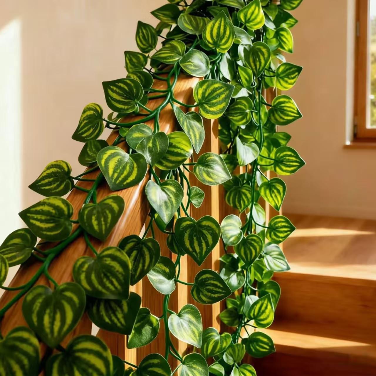 Fake Vines for Room Decoration Artificial Ivy Garland Hanging Vines Faux Vine…