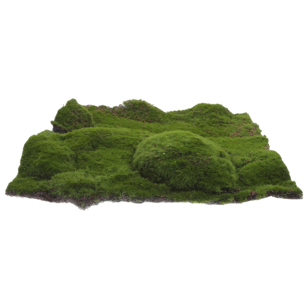 Artificial Moss Mat Decorative Fake Grass Dollhouse Plants Rug for Patio