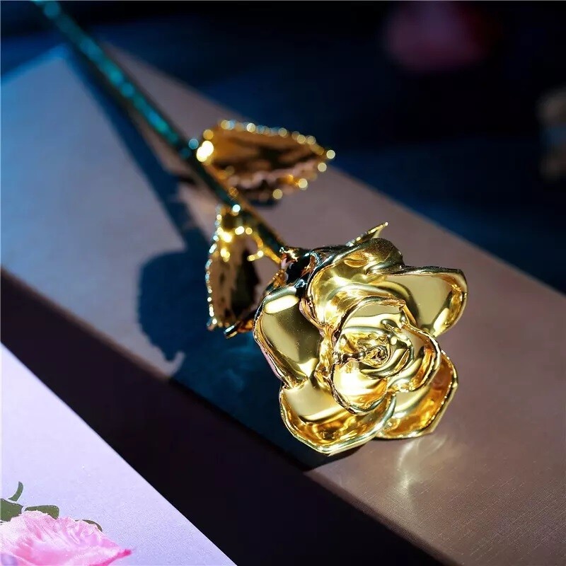 Daya – Real Rose Dipped In 24K Gold / Platinum/Rose Gold