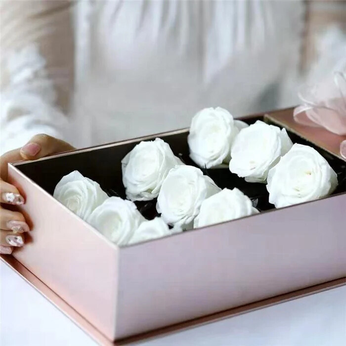 Eternal 3-Head Preserved Rose Gift Box- Factory Direct