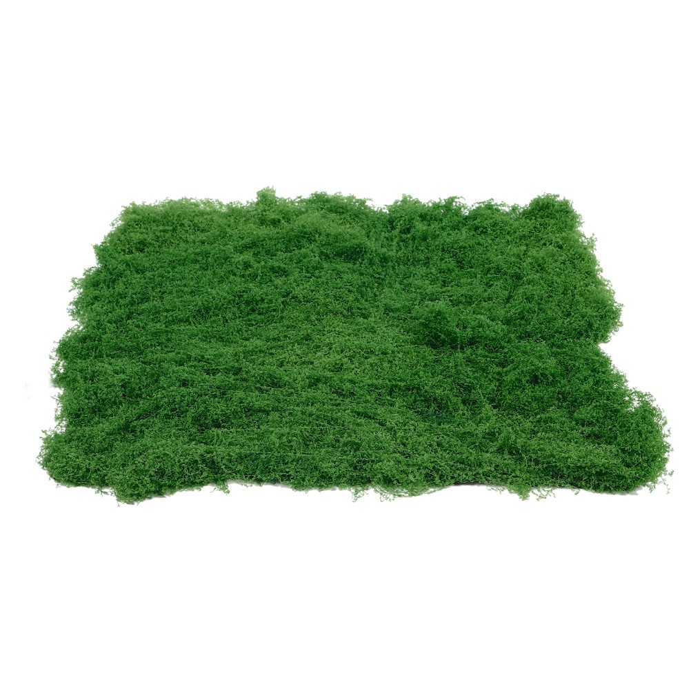 Artificial Grass Moss Fake Green 28.oz Plants for Terrarium Rug Faux