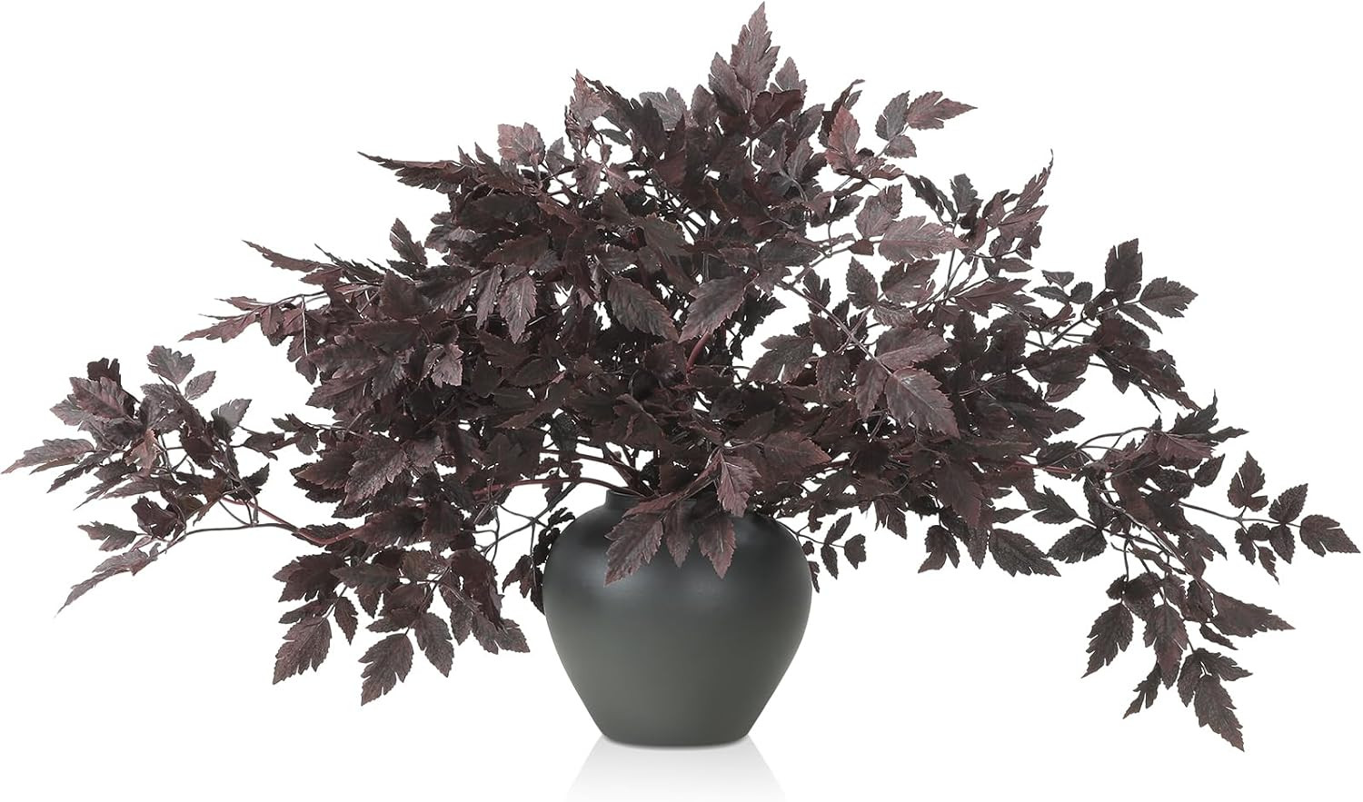 32″ Faux Cimicifuga Leaf Spray – 10 Pack for Home, Wedding & Garden Decor
