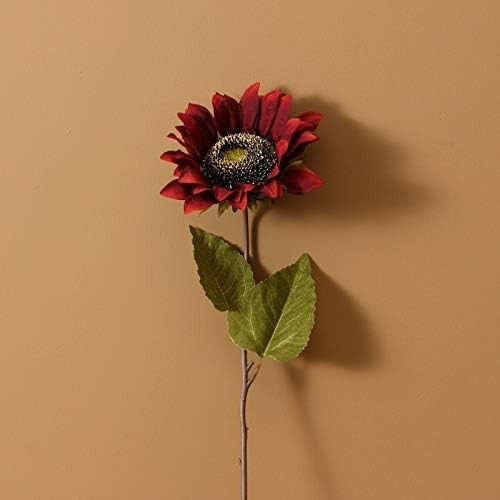 Exquisite 7PCS Silk Sunflowers with Long Stems – Perfect for Parties & Weddings