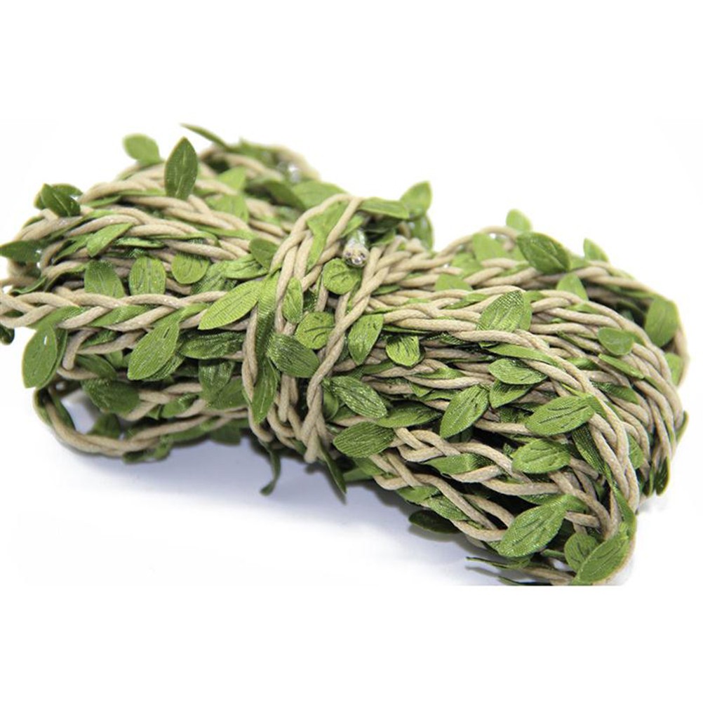 2 Pack Simulation Vine Faux Greenery Garden Wall Decorations Vines