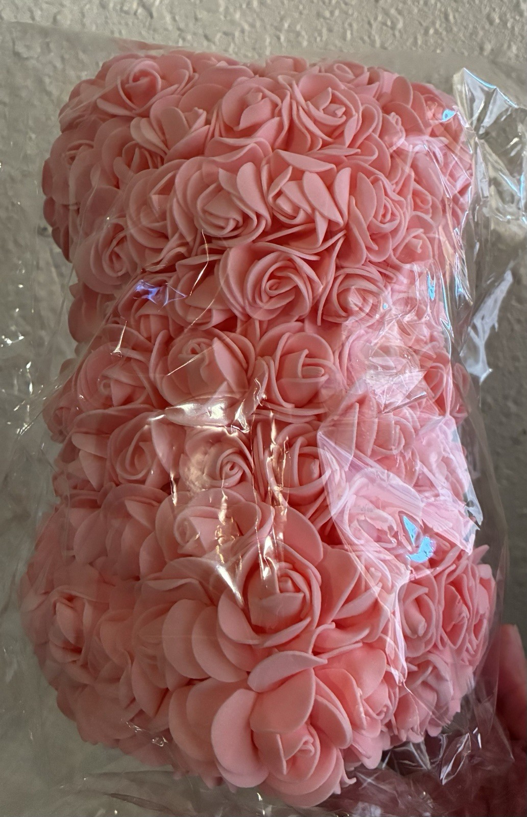 Flower Floral Foam Rose Teddy Bear for mother day, Valentine’s Day