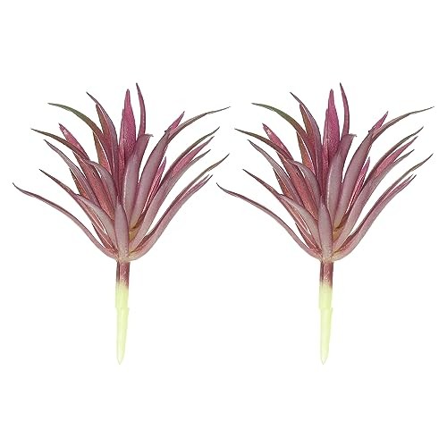 Artificial Succulent Plants, 2 Pack Small Fake Plants Faux Succulents Plant