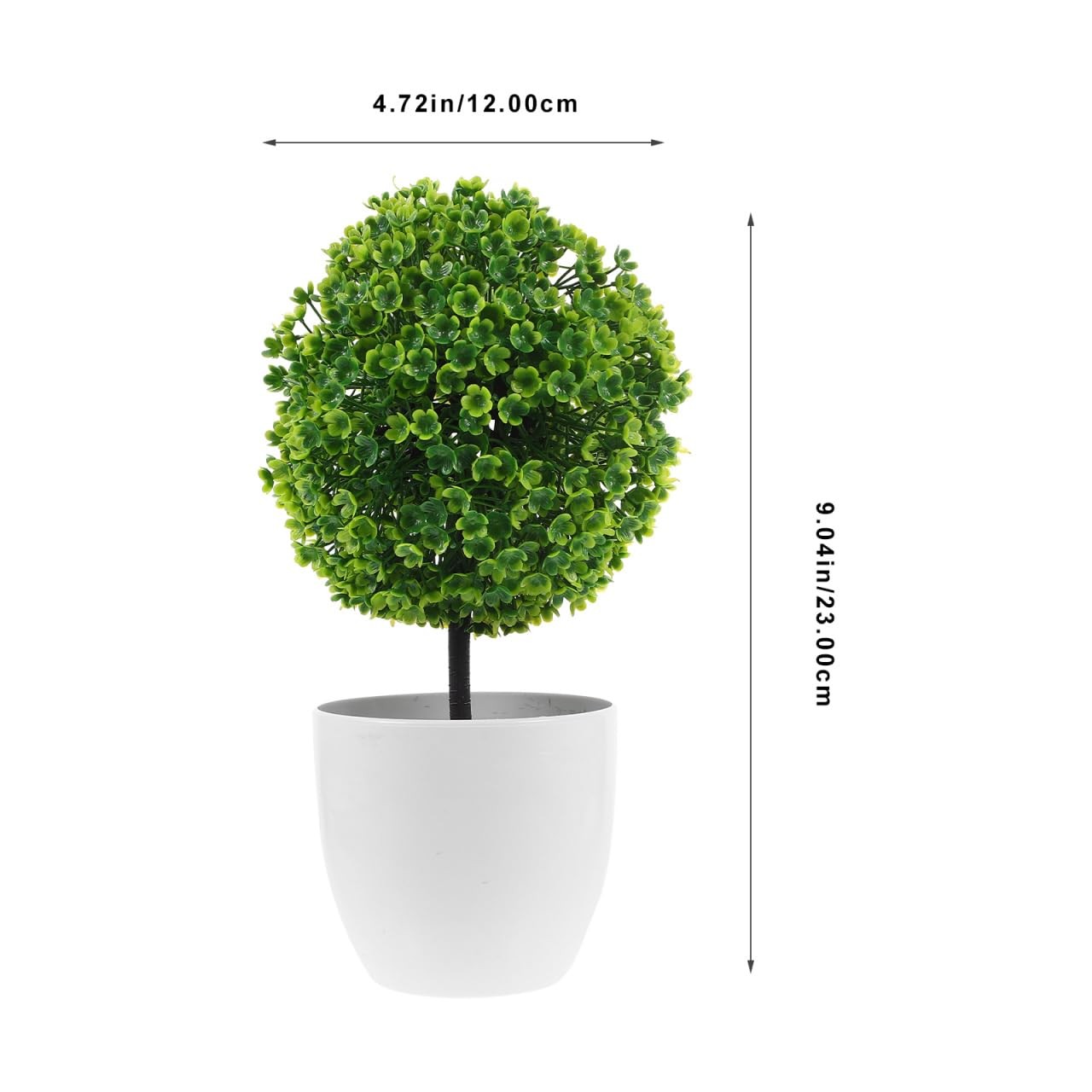 Artificial Plants Ball Simulated Bonsai Decorative Topiary for Home Office Ta…
