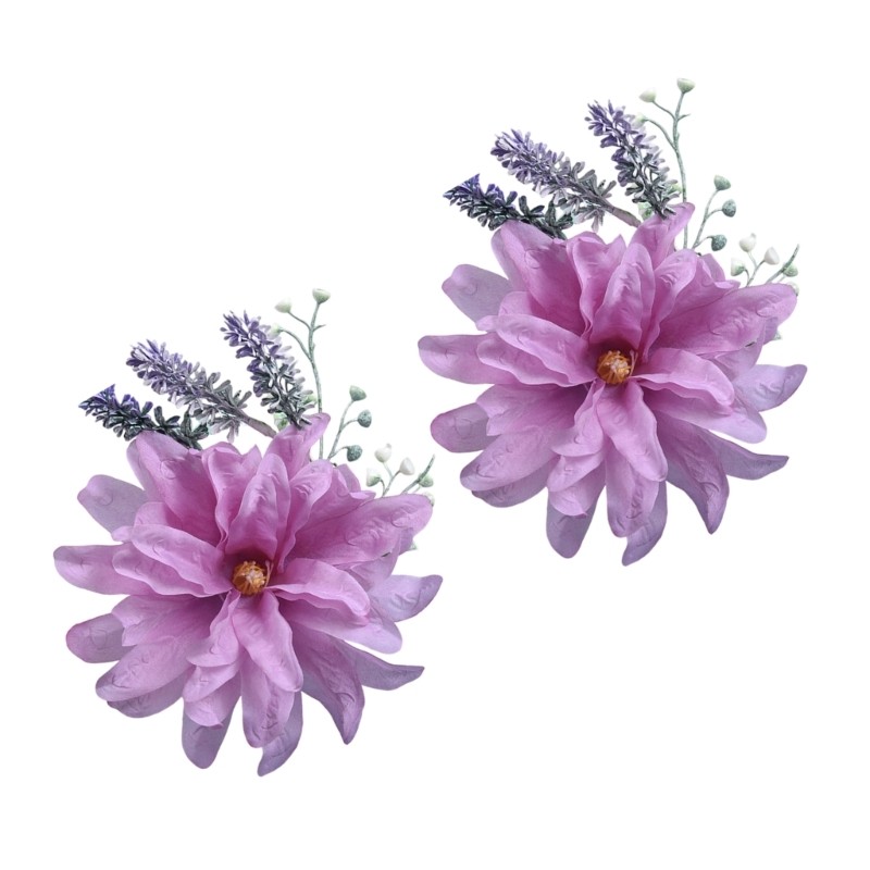 Elegant Silk Flower Arrangement Photography Window Curtain Decoration