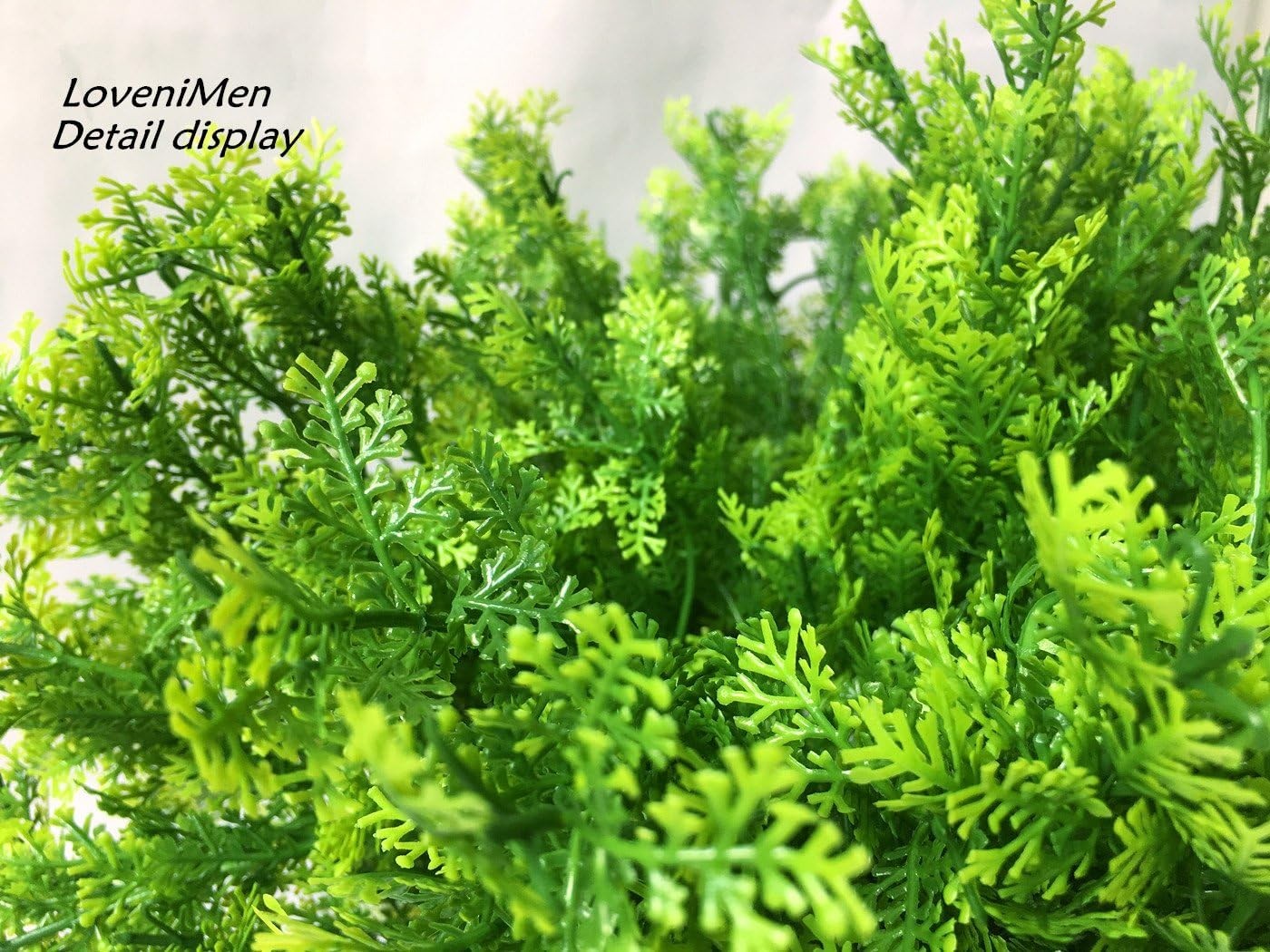 Artificial Shrubs, Plastic Plants Simulation Fake Bushes Wedding Outdoor Indo…