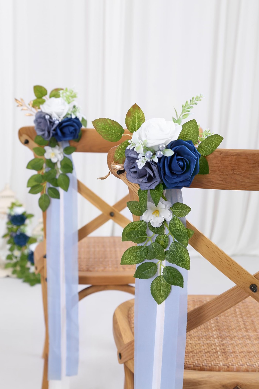 DreamBuilt 10 Blue Wedding Aisle Decorations