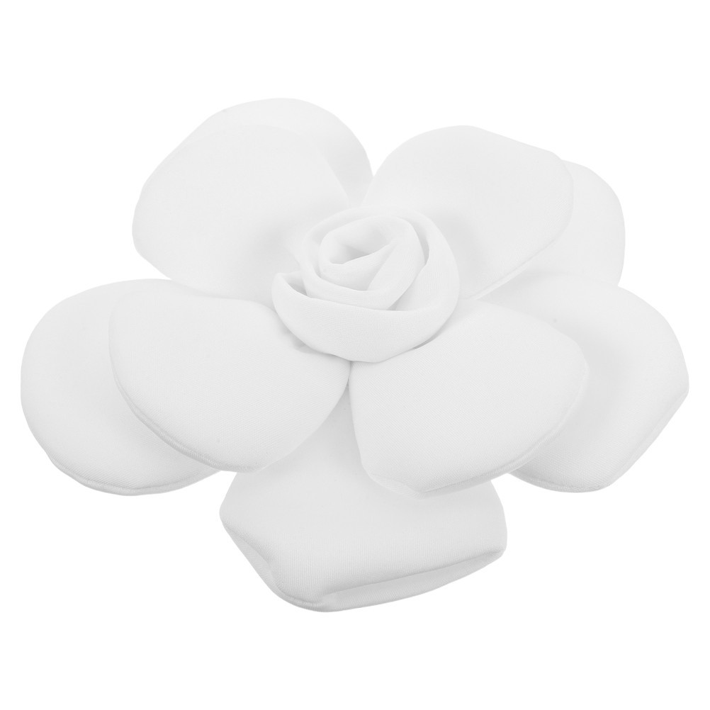 Fabric Three-dimensional Flowers Chest Patches Camellia Supplement