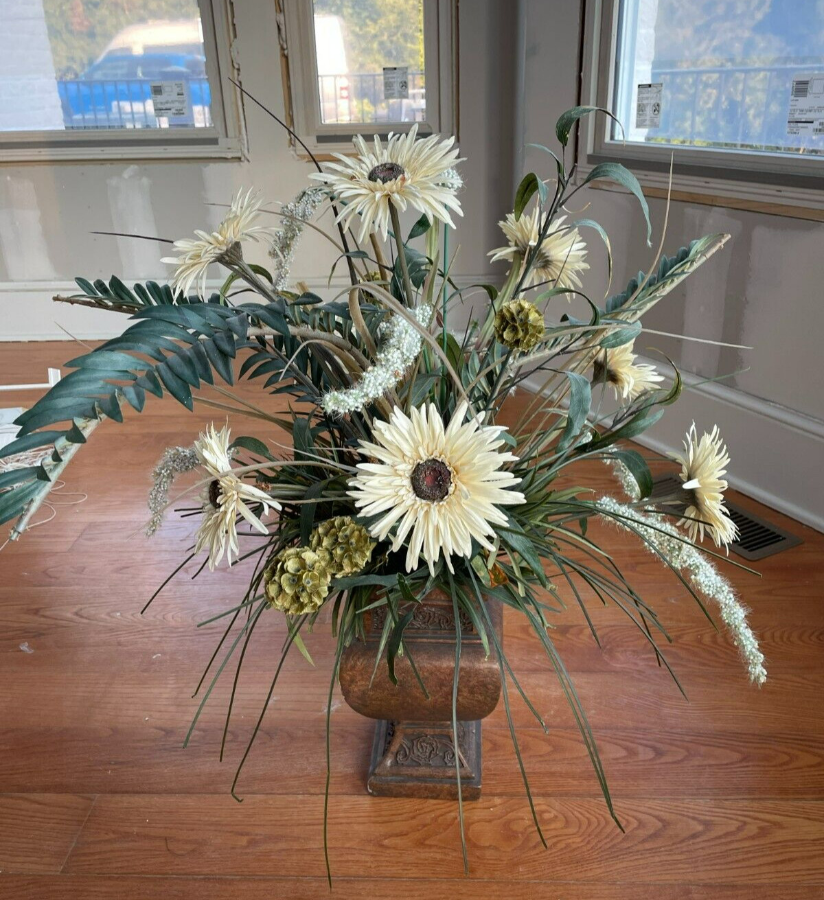 25″ Total Height, Artificial Floral Arrangement, Vase Height 12″
