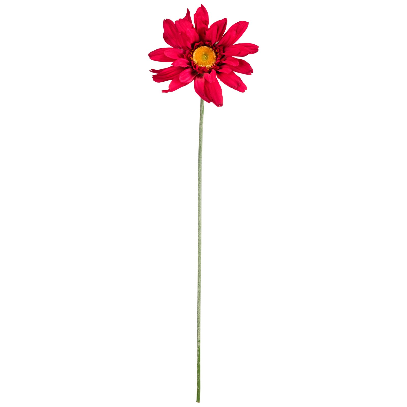 Gerbera Daisy Artificial Floral Stem Spray – 27″ – Bright Pink