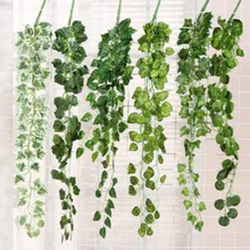 90cm Artificial Green Ivy Plant Hanging Vine For Home / Garden Wall Fence Decor