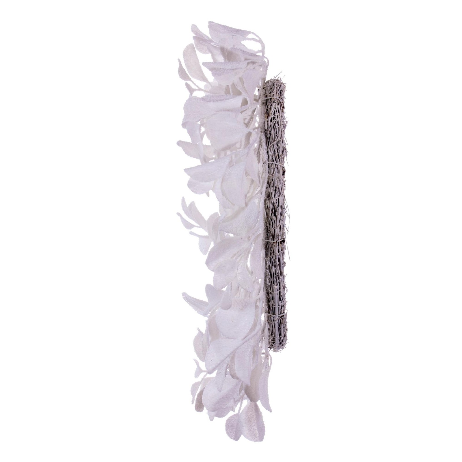 Vickerman 24″ White Artificial Plastic Dogwood Snowy Wreath