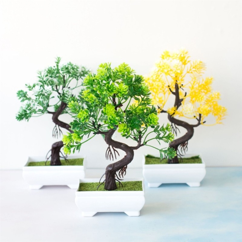 User Friendly Synthetic Mini Plant Decorative Plant for Functional Home Styling