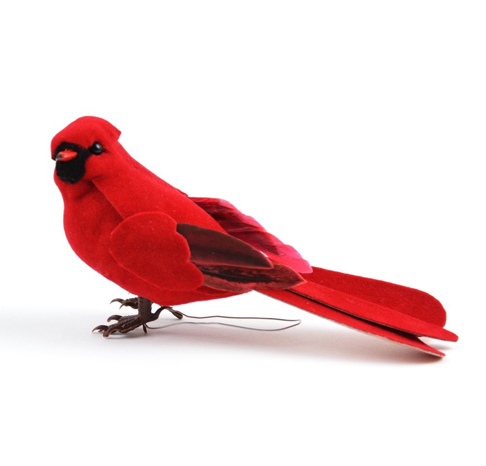 Set of 3 Artificial Birds for Decoration, Floral Arrangements and Arts & Craf…