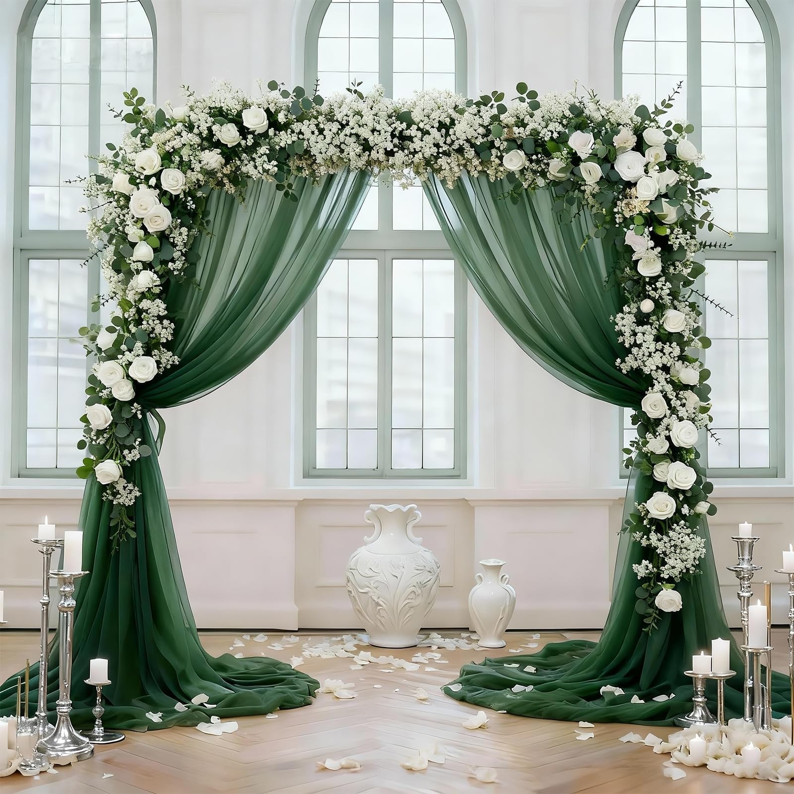 110pcs Mixed Faux Greenery: Real Touch Babys Breath Artificial Flowers Bulk, …