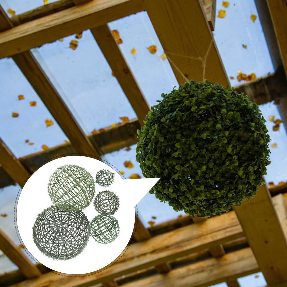 5 Pcs Flower Arrangement Ball Inner Liner Plant Support Frame Cage