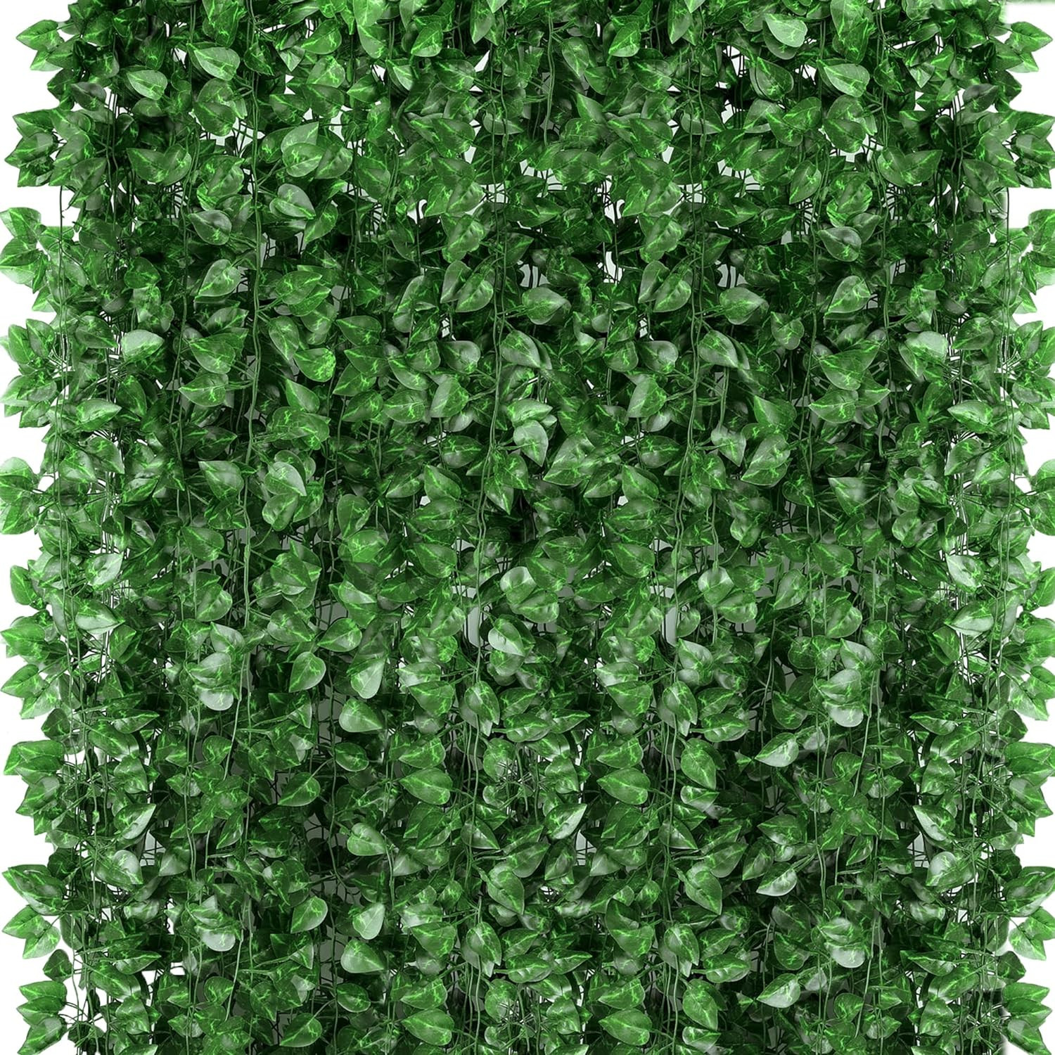 48 Pack Fake Ivy Leaf Garland 360 Feet Greenery Vines for Wall Decor