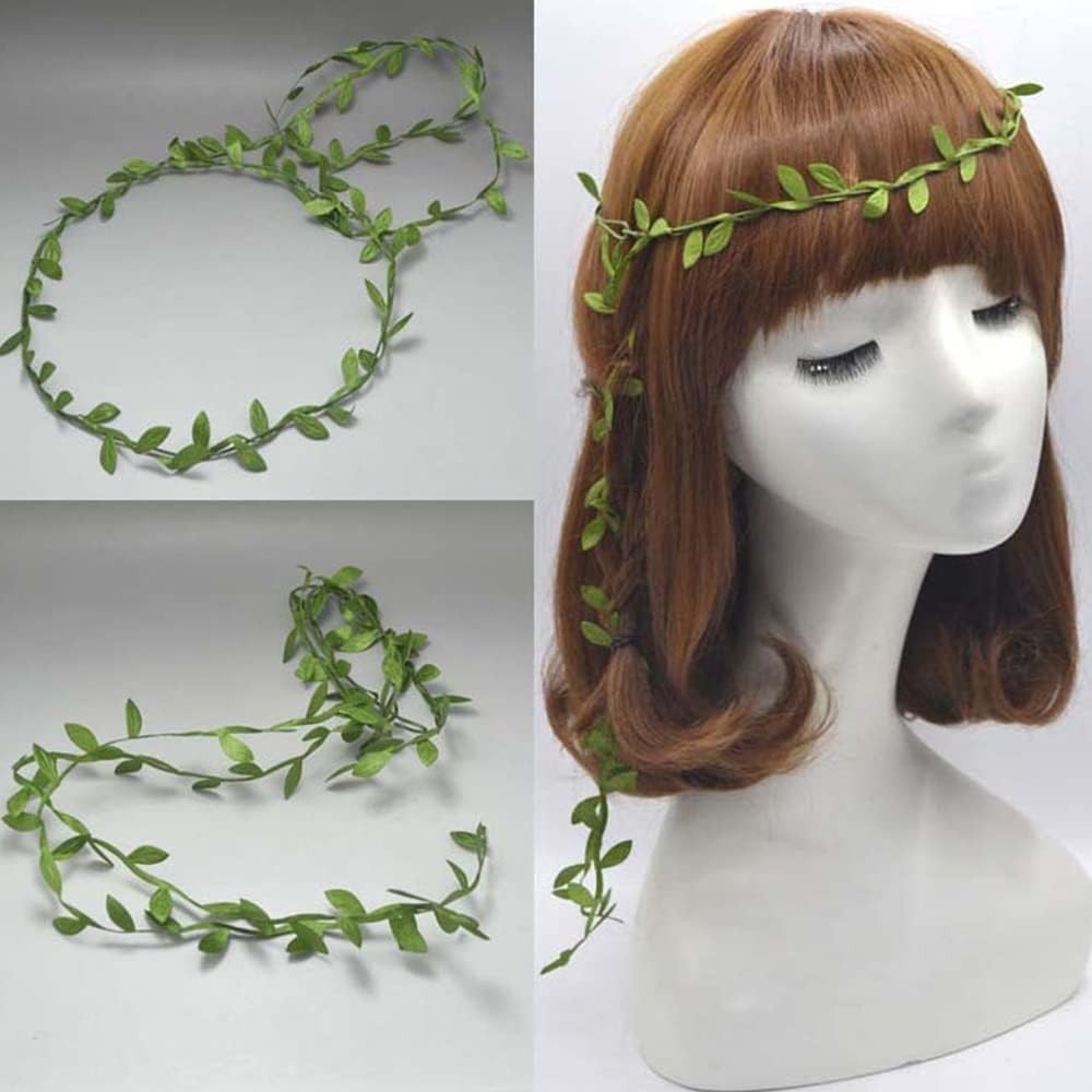 Artificial Greenery Eucalyptus Vine 252ft Plants Fake Hanging Green Leaves Jungl