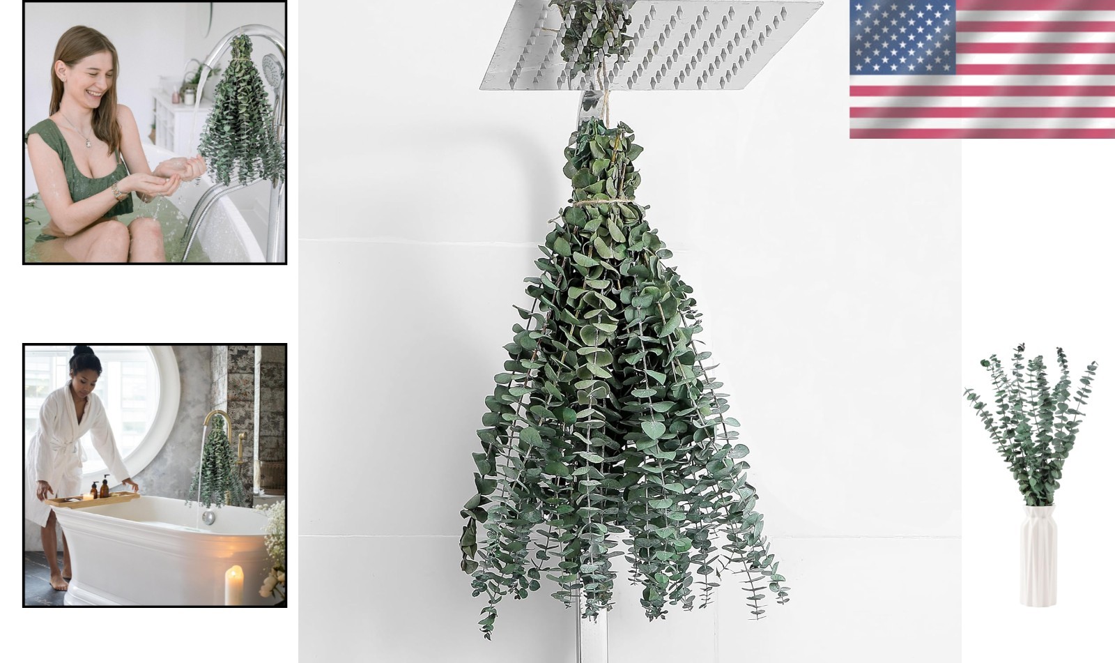 17” Dried Eucalyptus Stems, 10 Pcs – Versatile Home & DIY Decor Essentials
