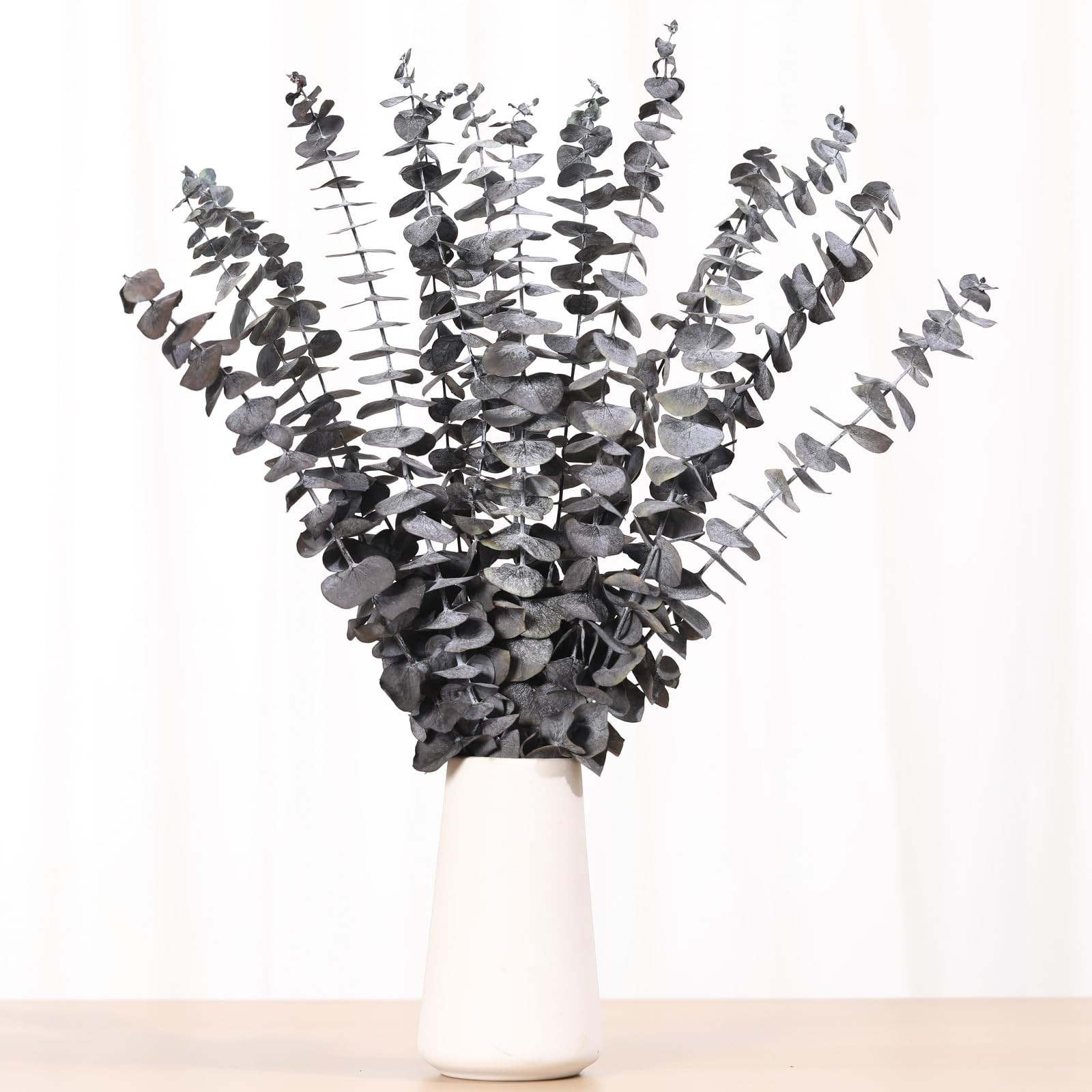 16 Pcs Dried Eucalyptus Stems, 17” Natural Eucalyptus Leaves Branches Hangin…