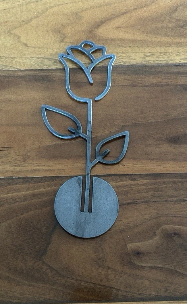 American Made Steel Rose Gift For Her, Mom, Wife, Girlfriend, Valentines Day