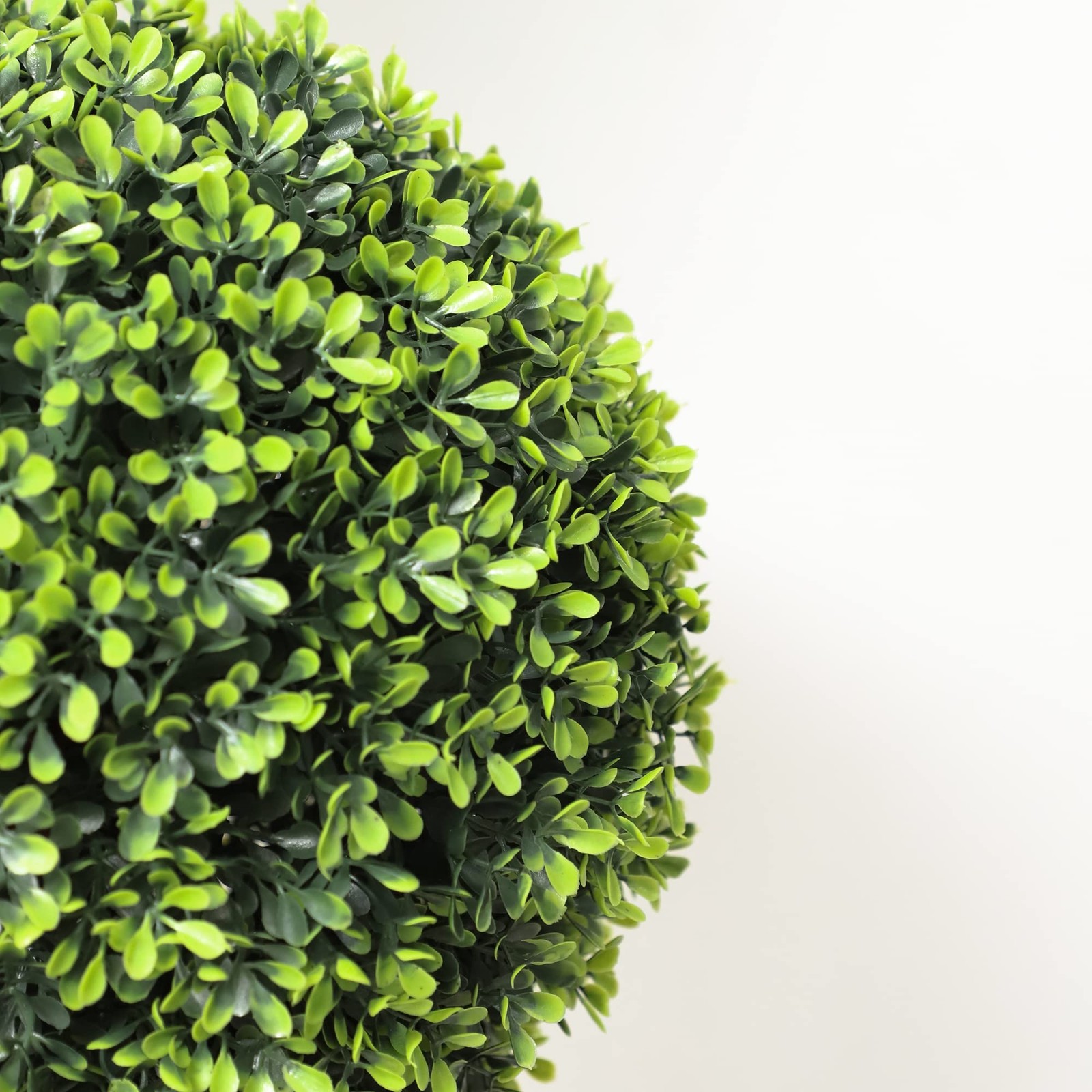 Lifelike Indoor&Outdoor use 3Ft Boxwood Double Topiary Trees Faux Topiary Tre…