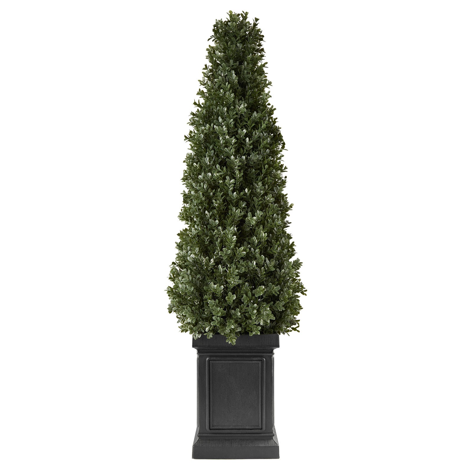 VEVOR Artificial Boxwood Topiary 3.3 Ft Set of 2 with Sturdy Pot Greenery PE