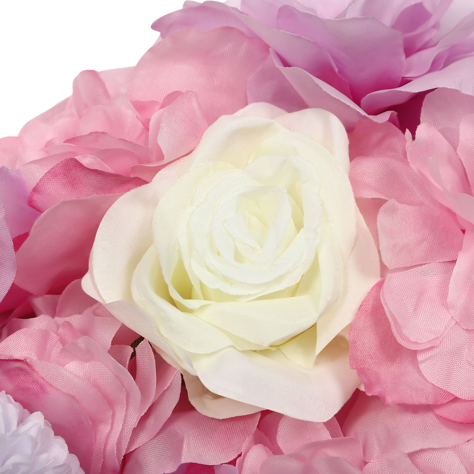 12pcs Artificial Silk Rose Flowers 3D Backdrop Wall for Wedding Party Decoration