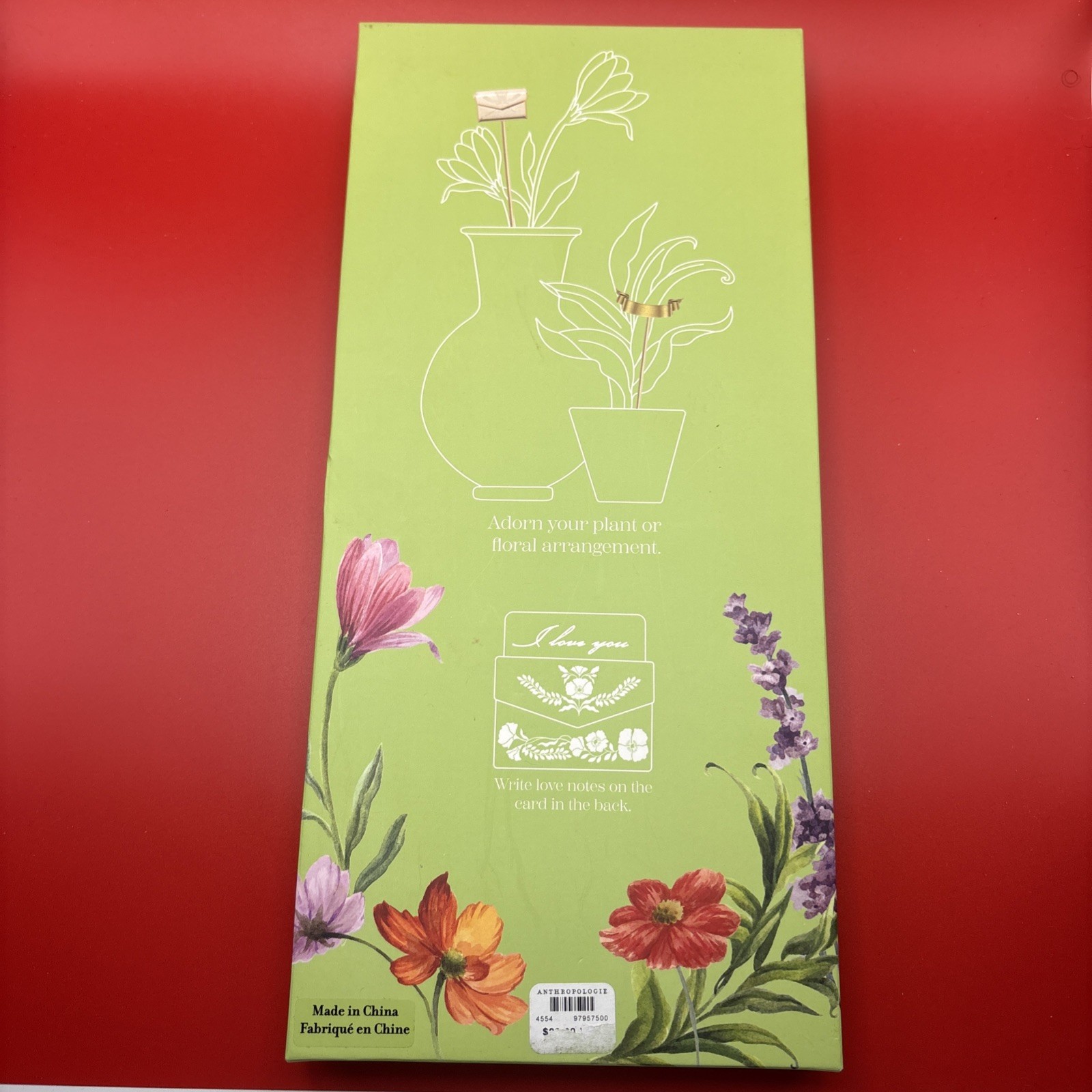 Floral Plant Picks By Anthrpologie Set Of 2