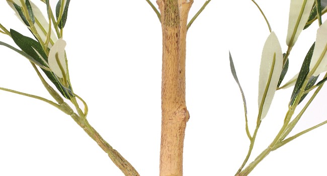 7FT Olive Trees Artificial Indoor, Tall Faux Olive Tree 7FT (84in) with Natural