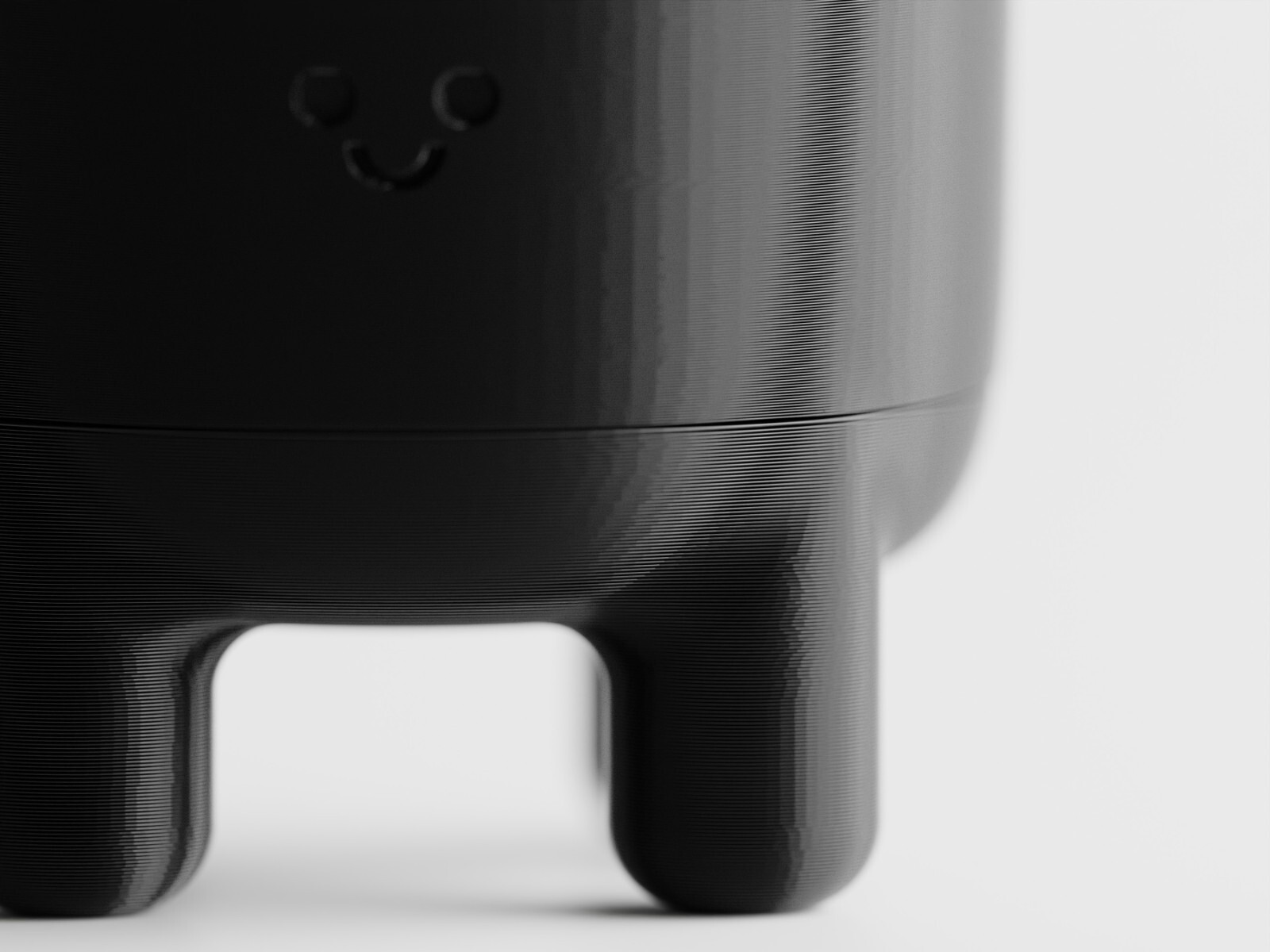 Smooth Planter Melo ———Black
