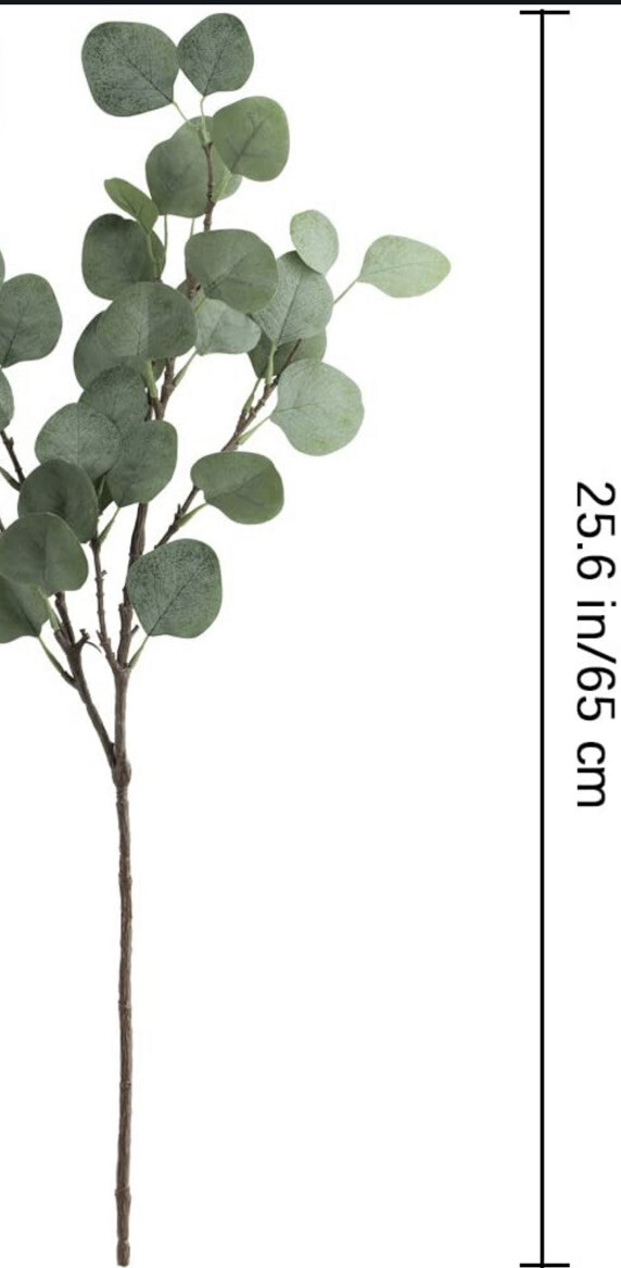Supla Pack of 6 Leaves Spray Artificial Greenery Stems Christmas Greenery