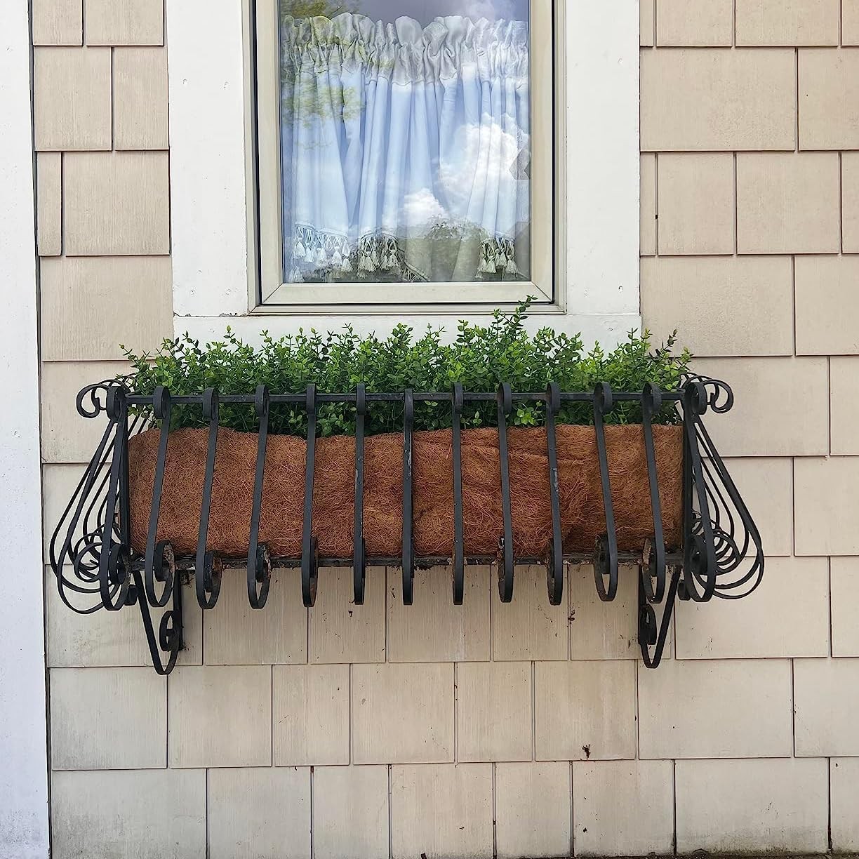 8 Bundles UV Resistant & Non-Fading Artificial Boxwood Shrubs – Fake Greenery Pl