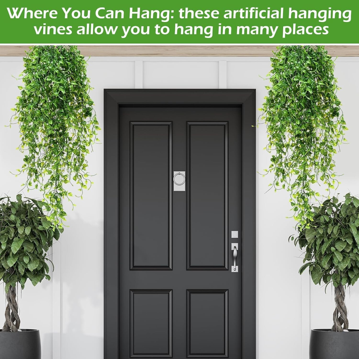 Versatile 33-Inch Fake Ivy Vines – Quality Leaves for Indoor Outdoor Decoration
