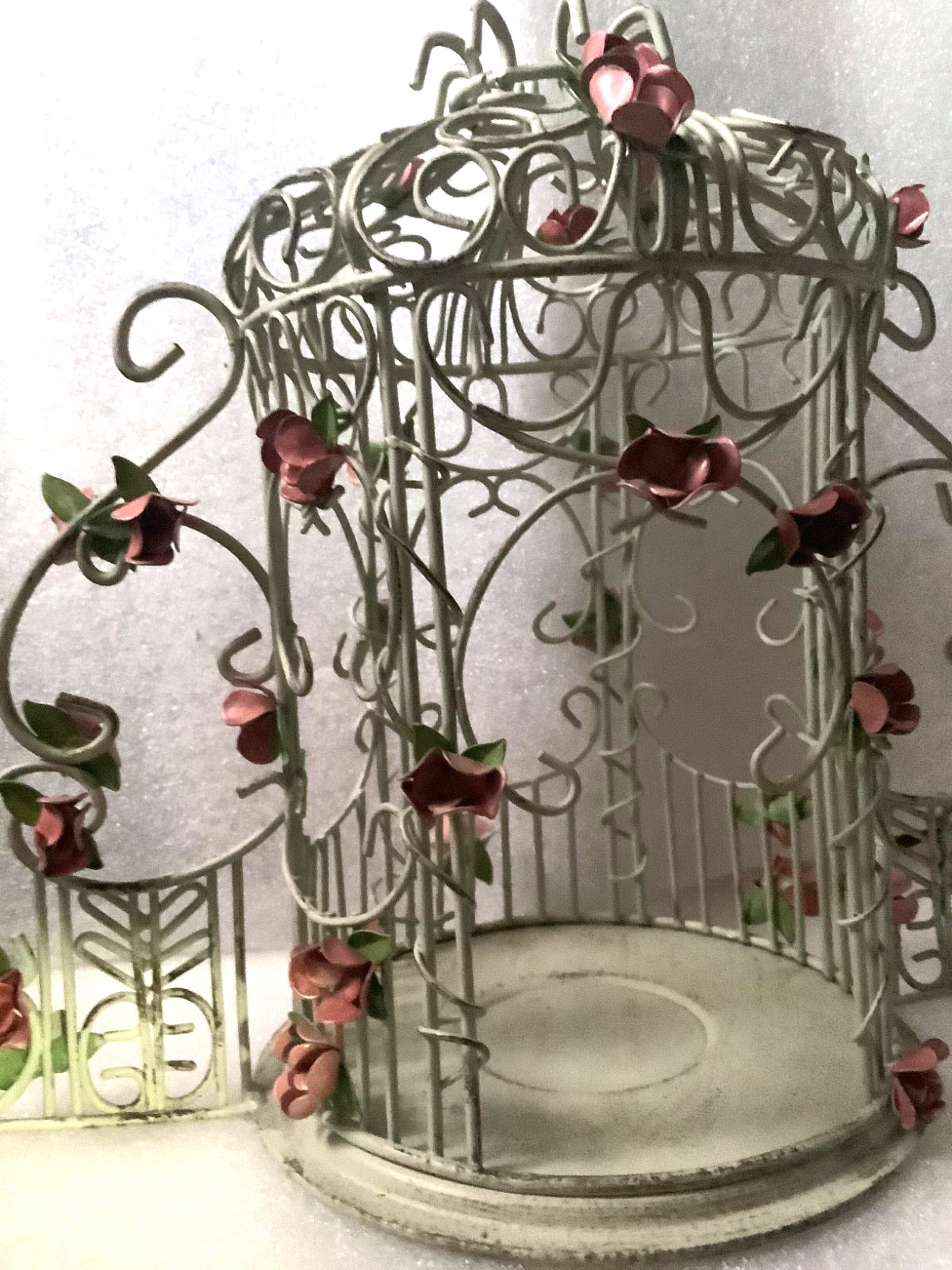 PartyLite Rose Garden Gazebo Candle Holder